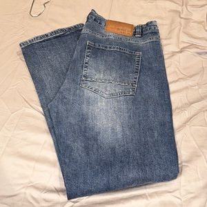 Active straight leg jeans